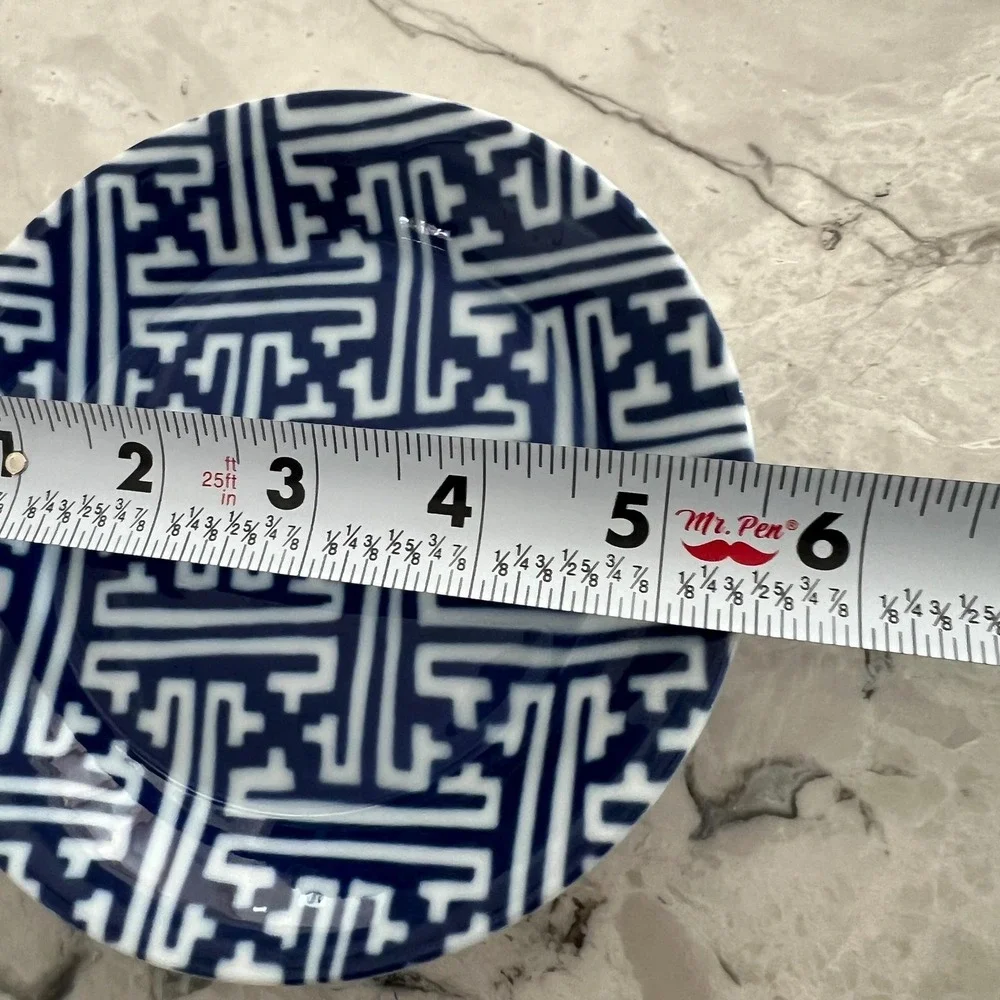 Fitz and Floyd Greek Key coaster or‎ catchall